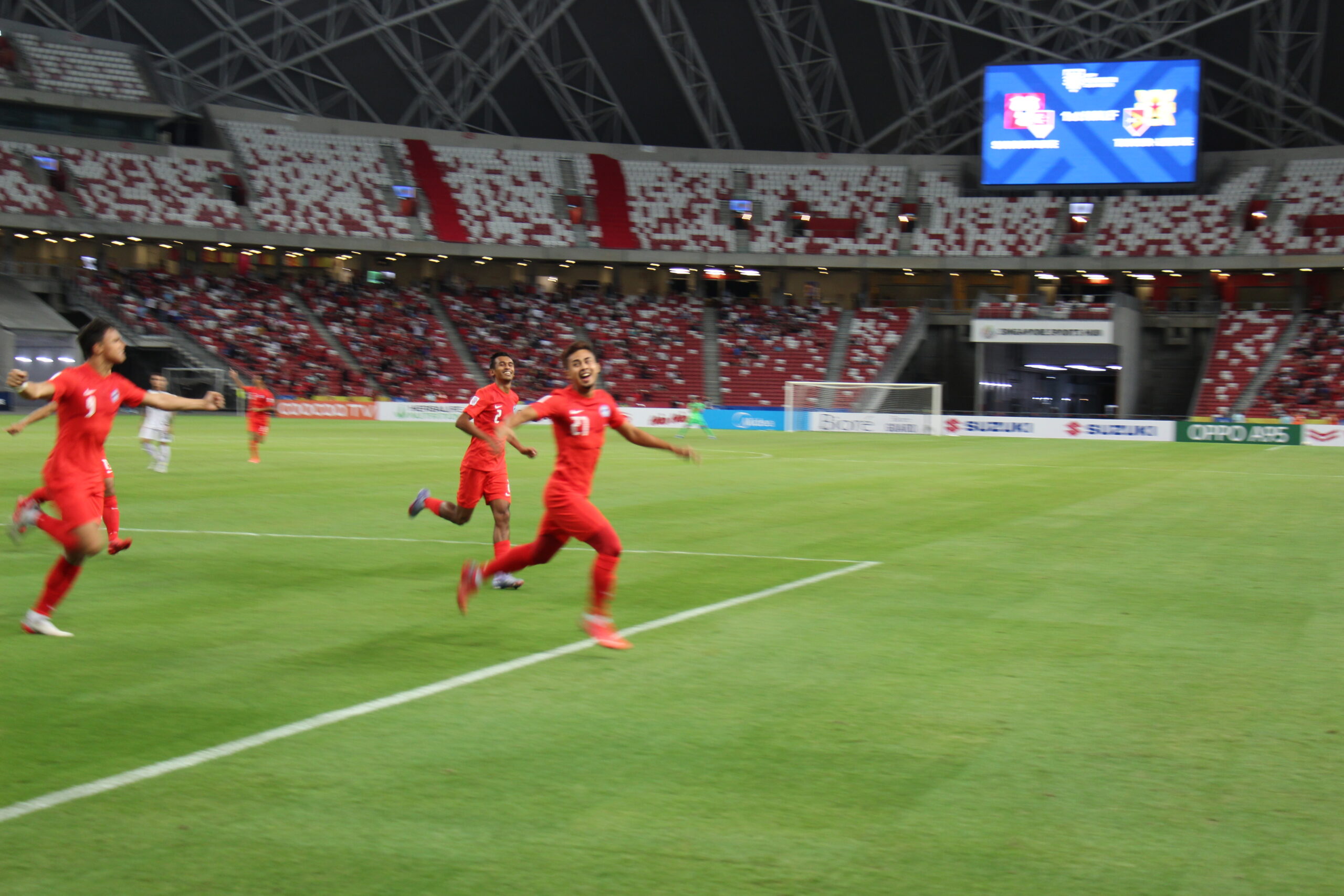 Affスズキカップ シンガポールが東ティモールに２ ０ 準決勝進出決定 シンガポール新聞社